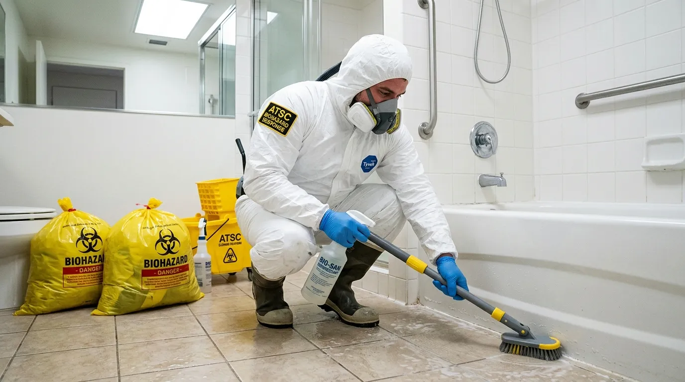 Decontamination equipment deployed for Blood Cleanup in Sound Beach